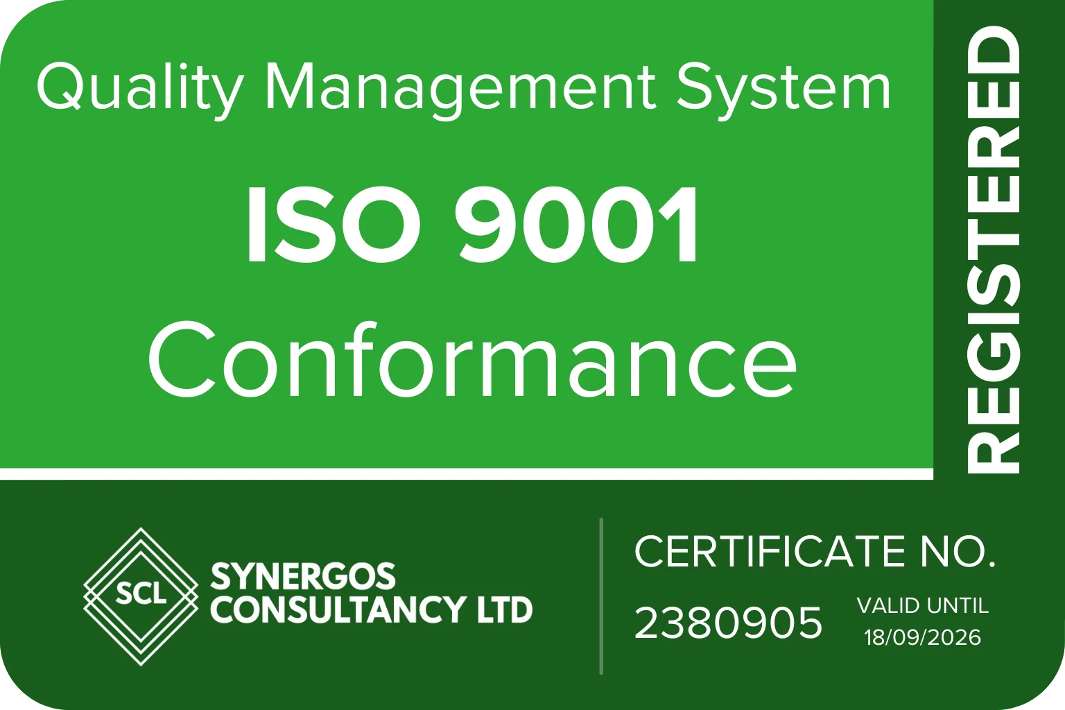 ISO 9001 Quality Management Certified — mindboost. learning consultancy